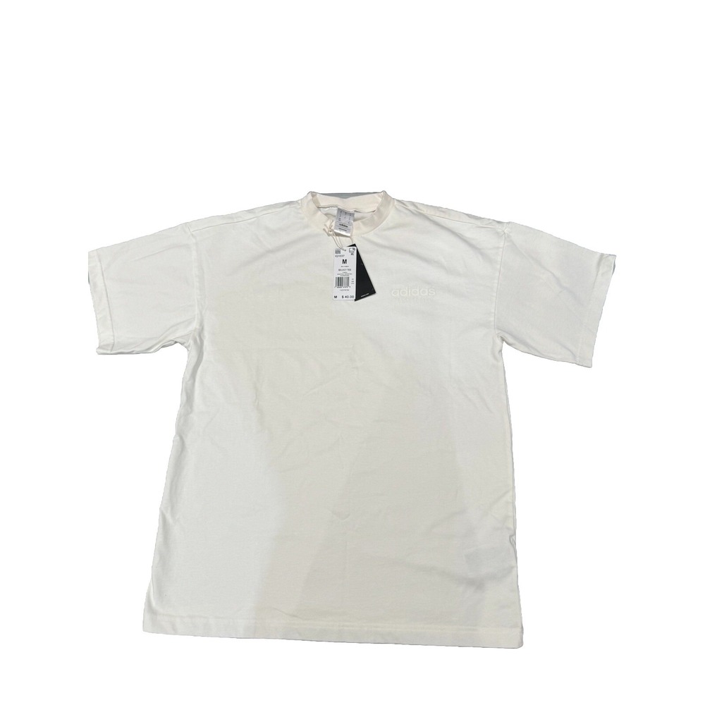 adidas Originals Men's Select T-Shirt, Off White/Off White, Medium